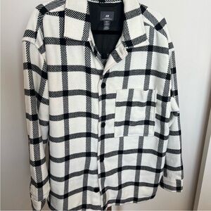 Black and White Plaid jacket